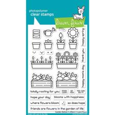Lawn Fawn Clear Stamp - Garden Before 'n Afters