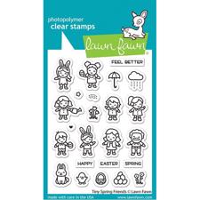 Lawn Fawn Clear Stamp - Tiny Spring Friends