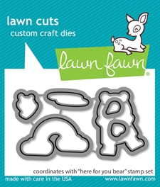 Lawn Cuts - Here For You Bear (DIES)