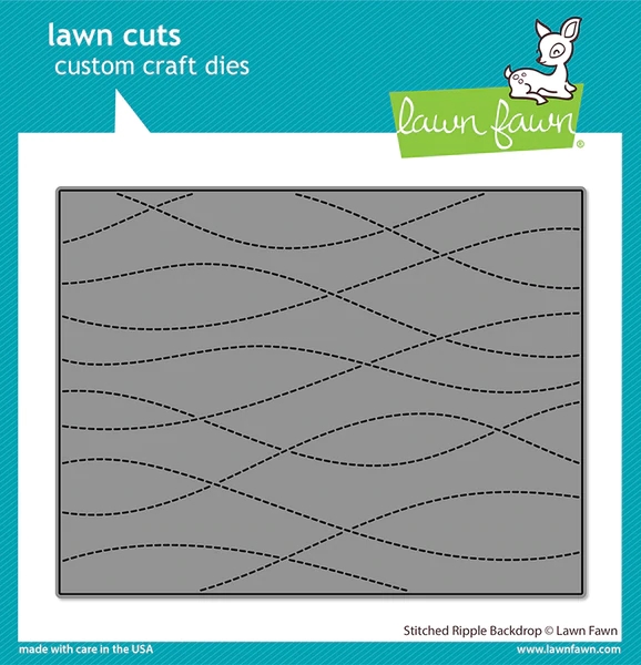 Lawn Cuts - Stitched Ripple Backdrop (DIES)