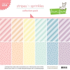 Lawn Fawn Collection Pack 12x12" - Stripes 'n Sprinkles