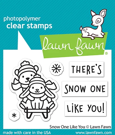 Lawn Fawn Clear Stamp - Snow One Like You