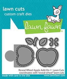 Lawn Cuts -Reveal Wheel Apple Add-On (DIES)