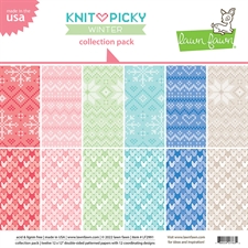 Lawn Fawn Collection Pack 12x12" - Knit Picky Winter
