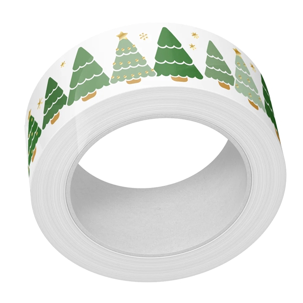 Lawn Fawn Washi Tape - Christmas Tree Lot (foiled)