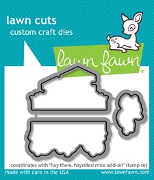Lawn Cuts - Hay There, Hayrides! Mice Add-On (DIES)