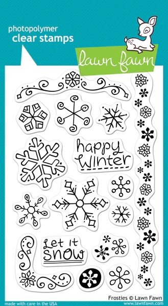 Lawn Fawn Clear Stamp - Frosties