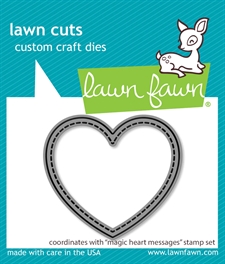 Lawn Cuts - Magic Heart Messages (DIES)
