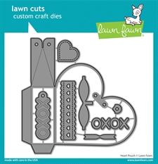 Lawn Cuts - Heart Pouch (DIES)