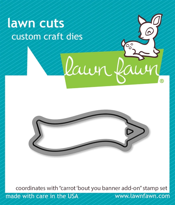 Lawn Cuts - Carrot \'bout You Banner Add-On (DIES)
