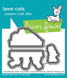 Lawn Cuts - Hay There, Hayrides! Bunny Add-On (DIES)