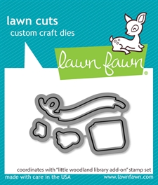 Lawn Cuts - Little Woodland Library Add-On (DIES)