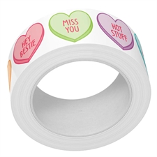 Lawn Fawn Washi Tape - Conversation Hearts