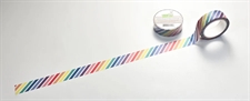 Lawn Fawn Washi Tape - Rainbow Diagonal Stripes
