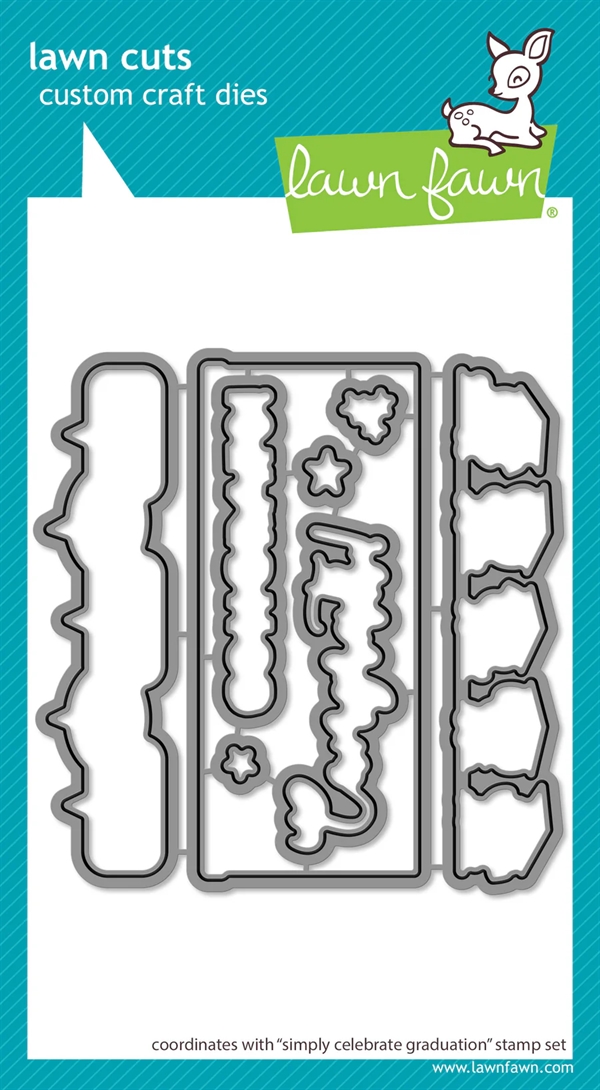 Lawn Cuts - Simply Celebrate Graduation (DIES)