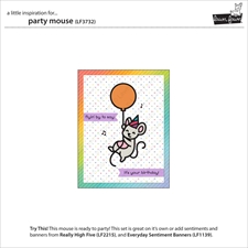 Lawn Cuts - Party Mouse (DIES)