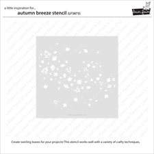 Lawn Fawn Clipping Stencil - Autumn Breeze