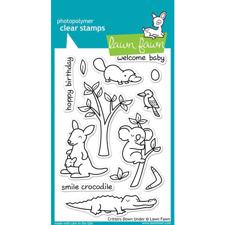 Lawn Fawn Clear Stamp Set - Critters Down Under