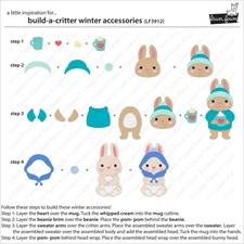 Lawn Cuts - Build-a-Critter Winter Accessories (DIES)
