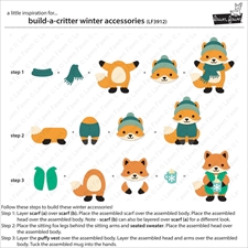 Lawn Cuts - Build-a-Critter Winter Accessories (DIES)