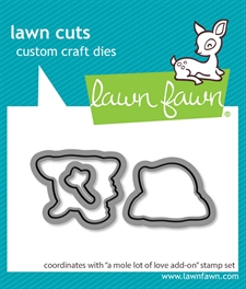 Lawn Cuts - A Mole Lot of Love Add-On (DIES)