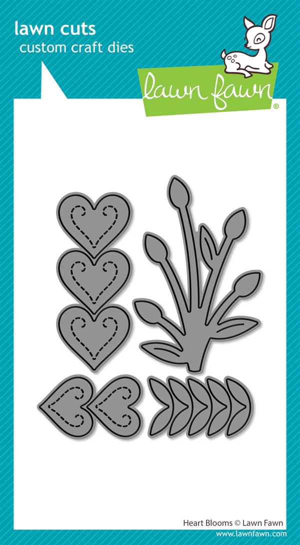 Lawn Cuts - Heart Blooms (DIES)