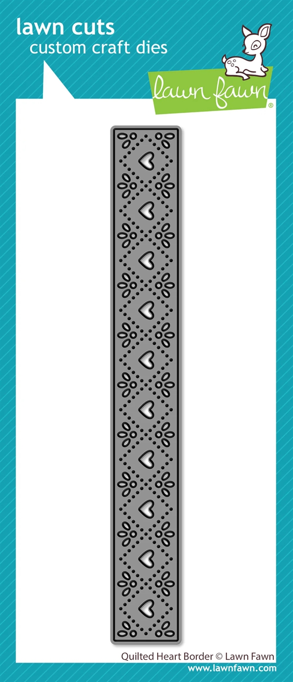 Lawn Cuts - Quilted Heart Border (DIES)