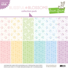 Lawn Fawn Collection Pack 12x12" - Blissfull Blossoms