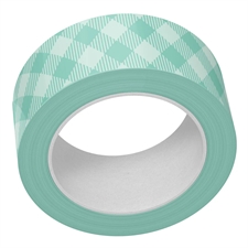 Lawn Fawn Washi Tape - Aqua Gingham