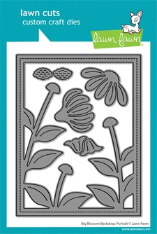 Lawn Cuts - Big Blossom Backdrop: Portrait (DIES)