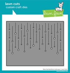 Lawn Cuts - Rainy Day Backdrop: Landscape (DIES)