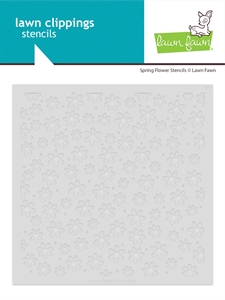 Lawn Fawn Clipping Stencil - Spring Flowers