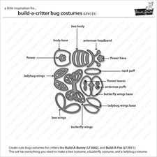 Lawn Cuts - Build-a-Critter Bug Costumes (DIES)