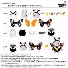 Lawn Cuts - Build-a-Critter Bug Costumes (DIES)