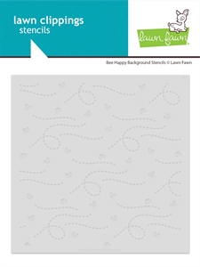 Lawn Fawn Clipping Stencils - Bee Happy