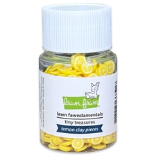 Lawn Fawn Tiny Treasures - Clay Pieces (shaker fyld) Lemon
