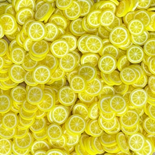 Lawn Fawn Tiny Treasures - Clay Pieces (shaker fyld) Lemon