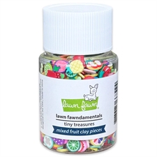 Lawn Fawn Tiny Treasures - Clay Pieces (shaker fyld) Mixed Fruit
