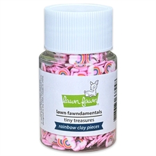 Lawn Fawn Tiny Treasures - Clay Pieces (shaker fyld) Rainbow