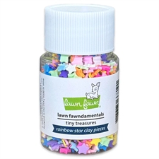 Lawn Fawn Tiny Treasures - Clay Pieces (shaker fyld) Star