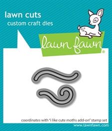 Lawn Cuts - I Lile Cute Moths Add-On (DIES)