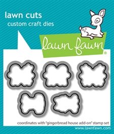 Lawn Cuts - Gingerbread House Add-Ons (DIES)