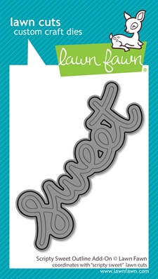 Lawn Cuts - Scripty Sweet Outline Add-On (DIES)