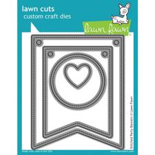 Lawn Cuts - Stitched Party Banners DIES