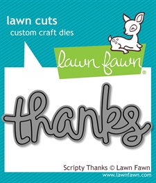 Lawn Cuts - Scripty Thanks (DIES)