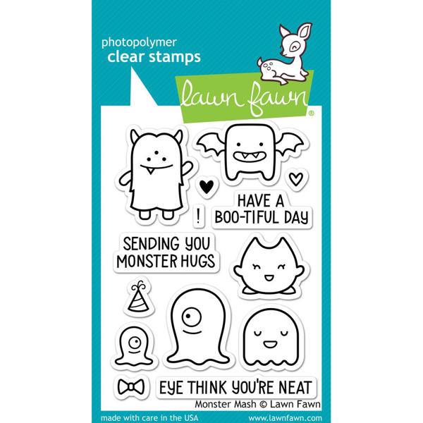 Lawn Fawn Clear Stamp - Monster Mash