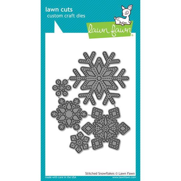 Lawn Cuts - Stitched Snowflakes DIES