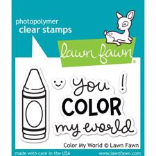 Lawn Fawn Clear Stamp - Color My World
