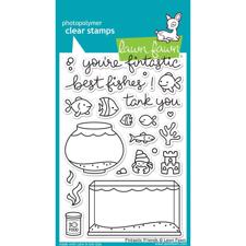 Lawn Fawn Clear Stamps - Fintastic Friends