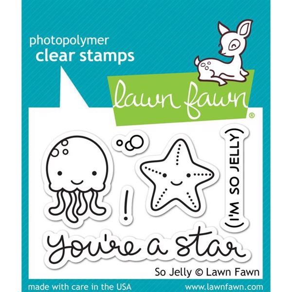 Lawn Fawn Clear Stamp - So Jelly